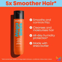 Total Results Mega Sleek Shampoo 300 ml