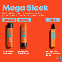 Total Results Mega Sleek Shampoo 300 ml