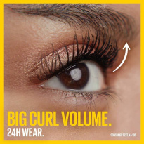 The Colossal Curl Bounce Mascara Very Black Waterproof 10ml