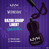 Wednesday Cello Vivid Matte Purple Liquid Eyeliner 2ml