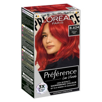 Préférence Vivid Colours Permanent Color For Normal Hair 8.624 Bright Red