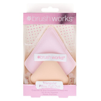 Triangular Pillow Puff Duo