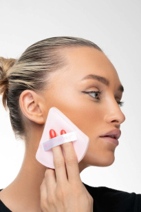 Triangular Pillow Puff Duo
