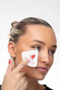Triangular Pillow Puff Duo
