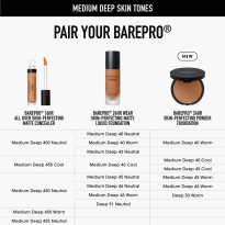 BarePRO 24H Skin-Perfecting Pressed Powder Foundation ─ Deep 50 Cool