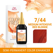 Fresh 75 ml – 7/44 Medium Intensive Red Blonde