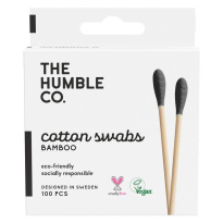Natural Cotton Swabs Black 100pcs