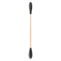 Natural Cotton Swabs Black 100pcs