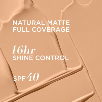 CC+ Cream Natural Matte Foundation For Oily Skin SPF40 32 ml ─ Medium