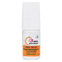 Nail Glue 3 Sec. Naturel Reperation With Brush 3 g