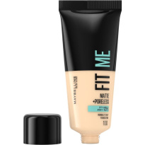 Fit Me Matte + Poreless Foundation 100 Warm Ivory 30ml