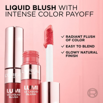 Lumi Le Liquid Blush 5 ml ─ 635 Glowy Worth It Medium