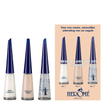 French Manicure Set Salmon 3 x 10ml
