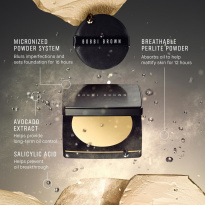 Sheer Finish Pressed Powder 9 g ─ Soft Sand