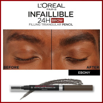 Infaillible Brows 24H Filling Triangular Pencil 1 ml ─ 1.0 Ebony