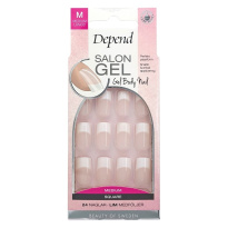 Salon Gel Nude Medium Square 28pcs