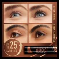 2000 Calorie Pro Stylist Mascara Black Brown 9ml