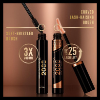2000 Calorie Pro Stylist Mascara Black Brown 9ml