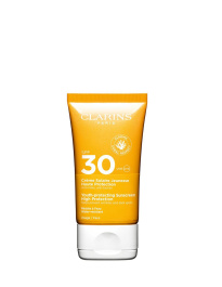 Clarins Crema Solar Alta Protección Uva - Uvb Spf 30 - Rostro 50ml