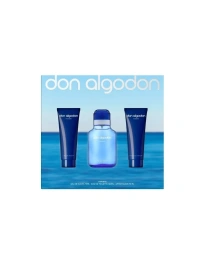 Don Algodón para Hombre Eau de Toilette Spray 100ml Set 3 Pieces